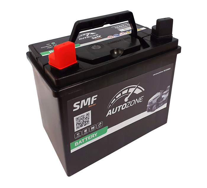 Batteri til hagetraktor (+v) - Autozone